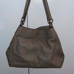 Coach Lexy Shoulder Bag Pebble